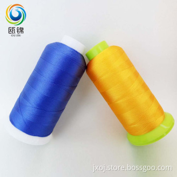 Blue 150D/2 3000Yds/cone 100% Rayon embroidery thread